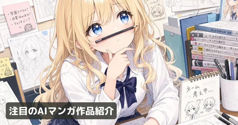 運営が見つけた注目のAIマンガ作品まとめ