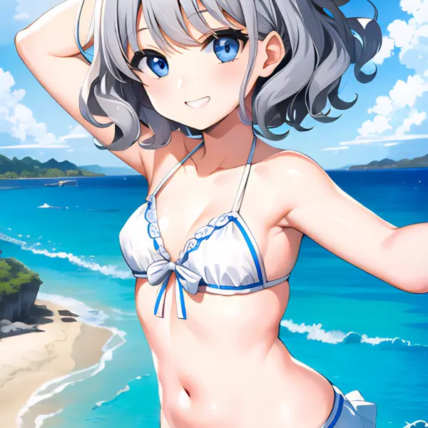 夏の美少女