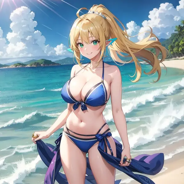 海のビキニ