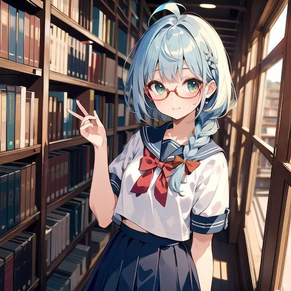 姉と図書館