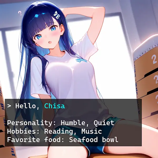 うちの子チサ